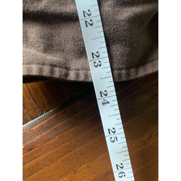 ShaverLake Brown Cotton Denim Jacket Size XL Full Snap Front Plaid - Picture 8 of 9